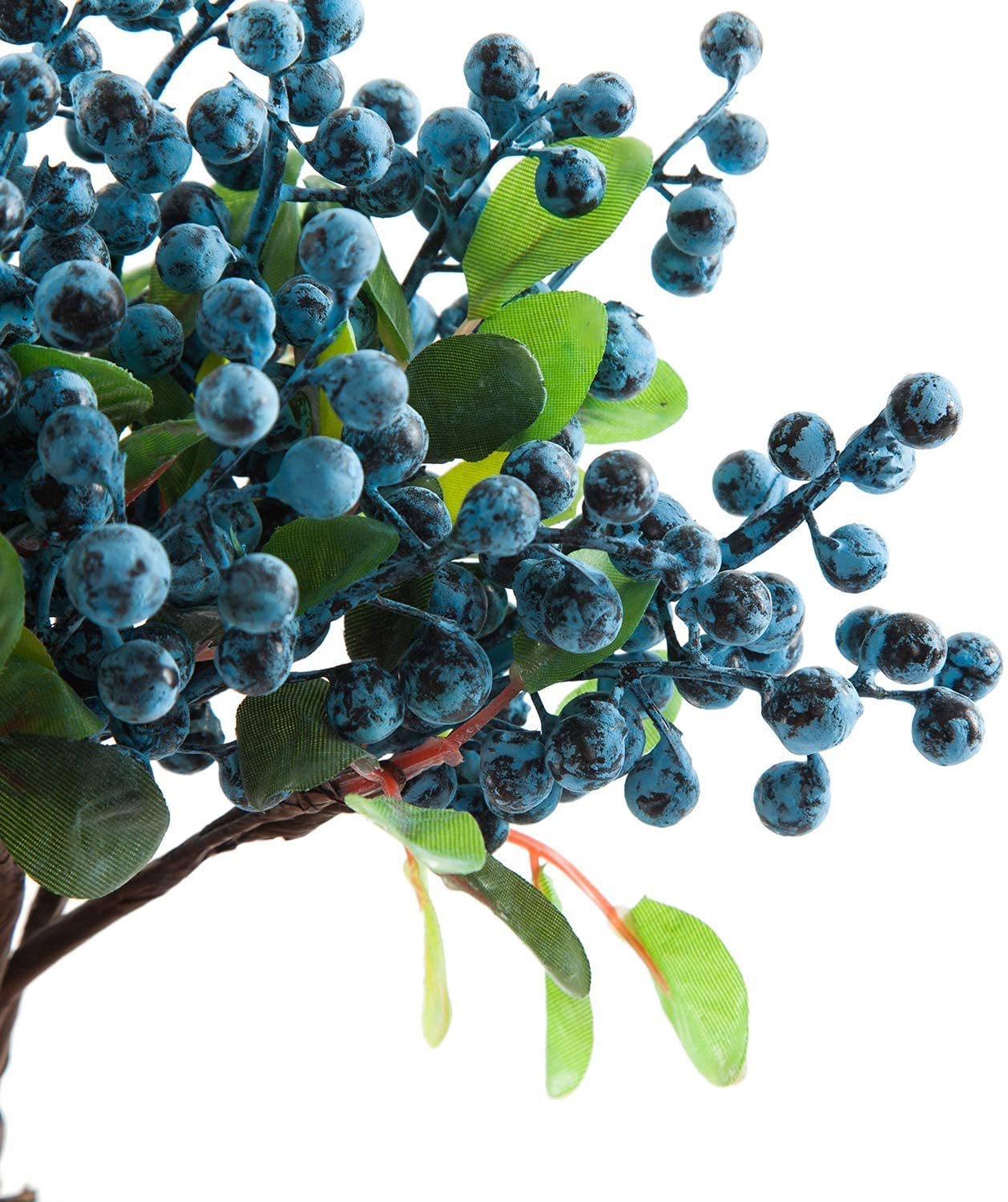 Realistic Artificial Blueberry Stems (5pcs)