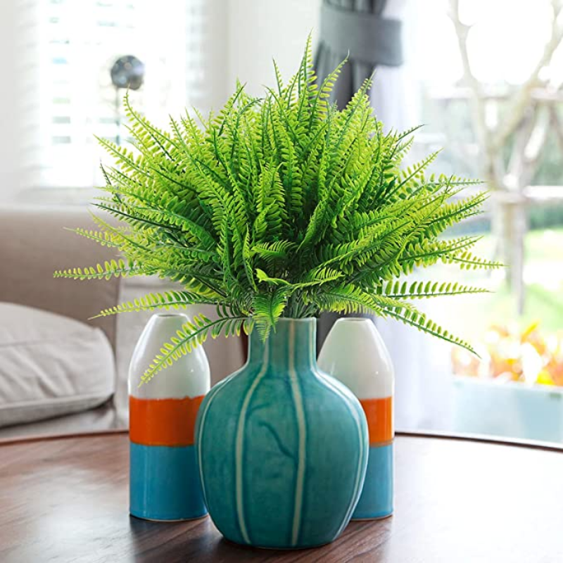 Realistic Artificial Boston Fern (4 pcs)