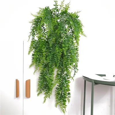 Realistic Artificial Hanging Fern Realistic Artificial Hanging Fern