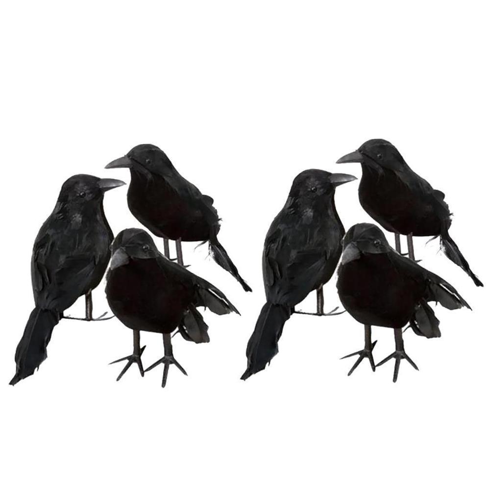 Realistic Black Fake Crows (3pcs) Realistic Black Fake Crows (3pcs)