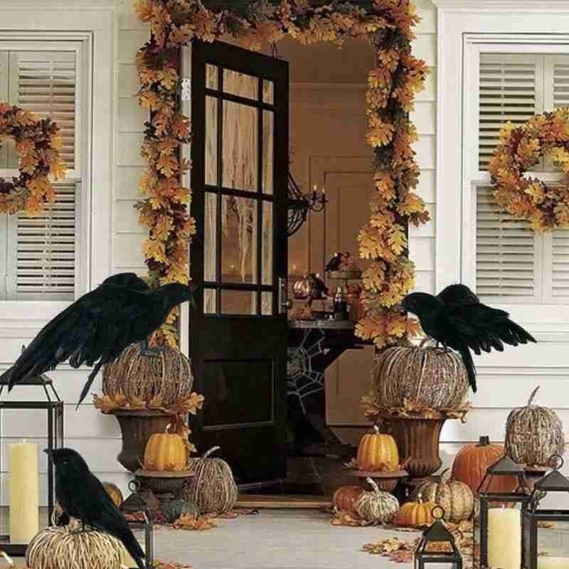 Realistic Black Fake Crows (3pcs) Realistic Black Fake Crows (3pcs)