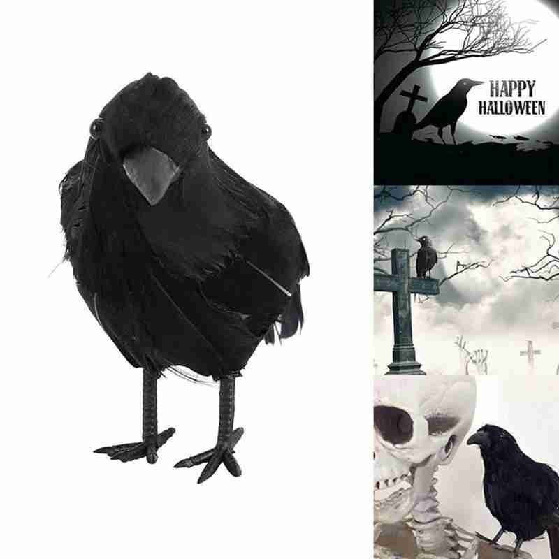 Realistic Black Fake Crows (3pcs) Realistic Black Fake Crows (3pcs)
