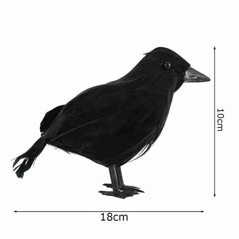 Realistic Black Fake Crows (3pcs) Realistic Black Fake Crows (3pcs)