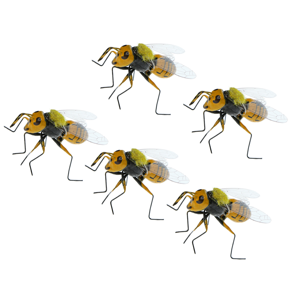 Realistic Bumble Bee Ornaments (5 pcs) Realistic Bumble Bee Ornaments (5 pcs)