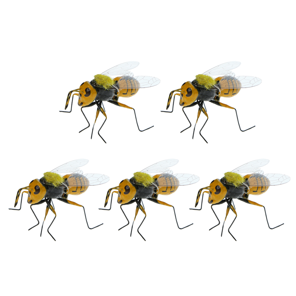 Realistic Bumble Bee Ornaments (5 pcs) Realistic Bumble Bee Ornaments (5 pcs)