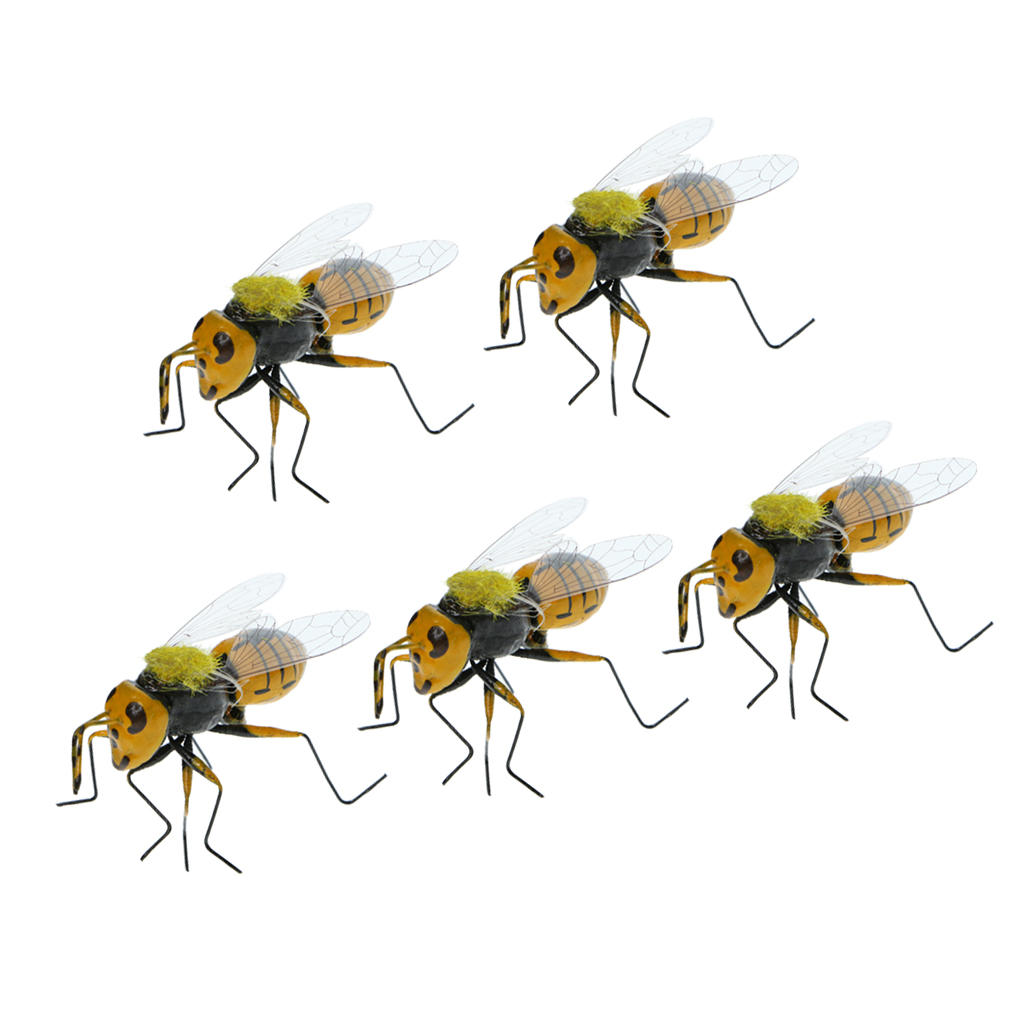 Realistic Bumble Bee Ornaments (5 pcs) Realistic Bumble Bee Ornaments (5 pcs)