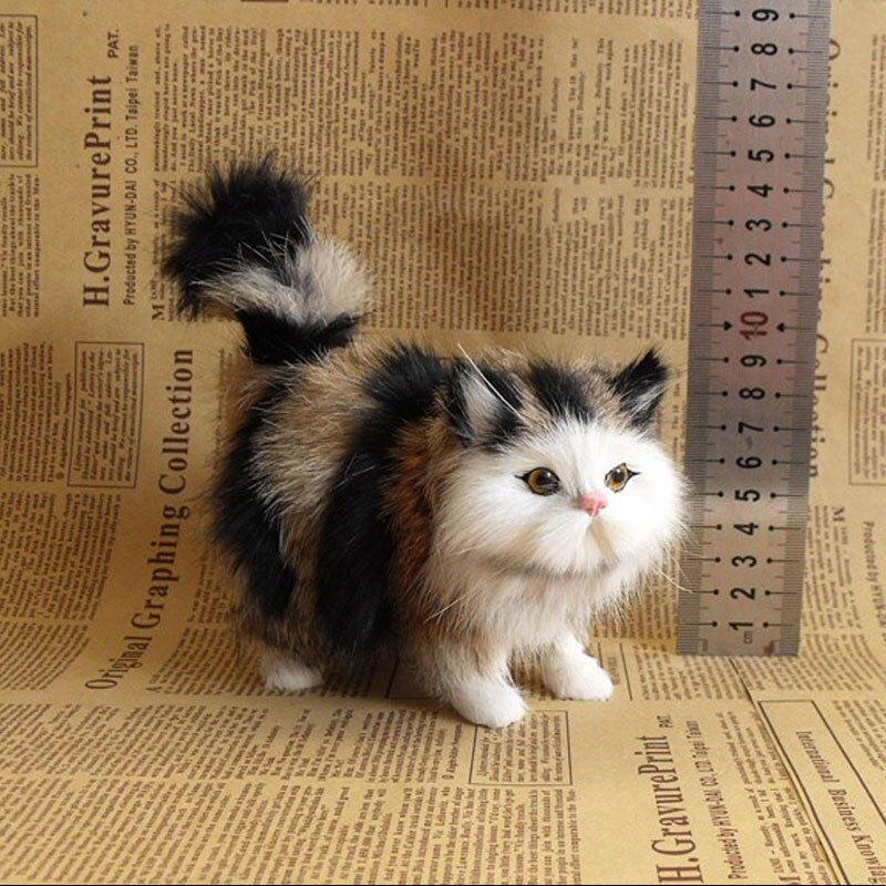 Realistic Cat Stuffed Animal Decorative Toy Realistic Cat Stuffed Animal Decorative Toy