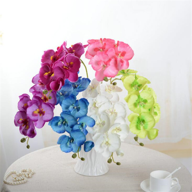Realistic Colorful Fake Orchids