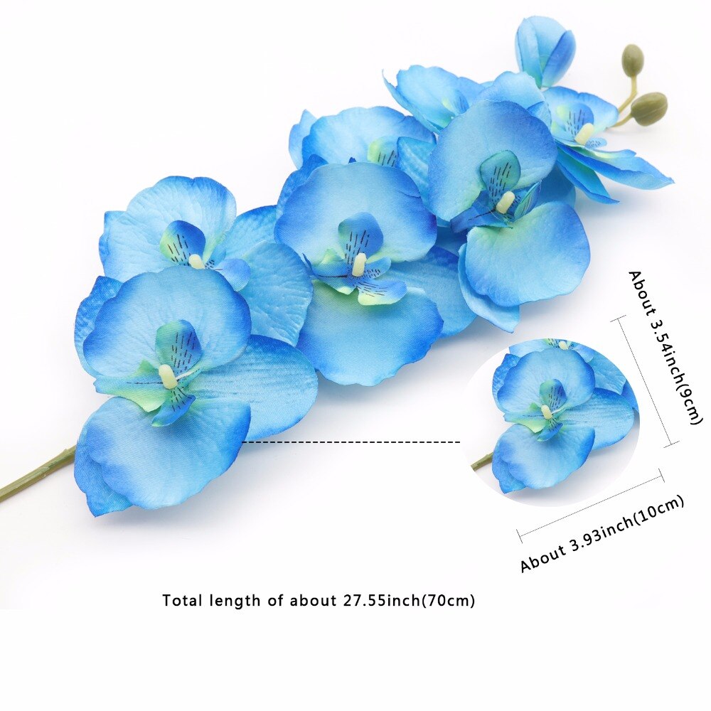 Realistic Colorful Fake Orchids