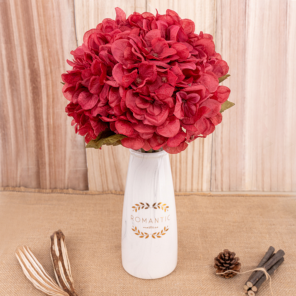 Realistic Fake Hydrangea Decoration
