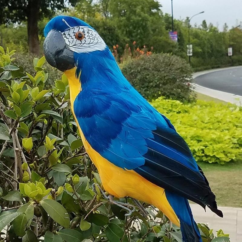 Realistic Fake Parrot Ornament Realistic Fake Parrot Ornament