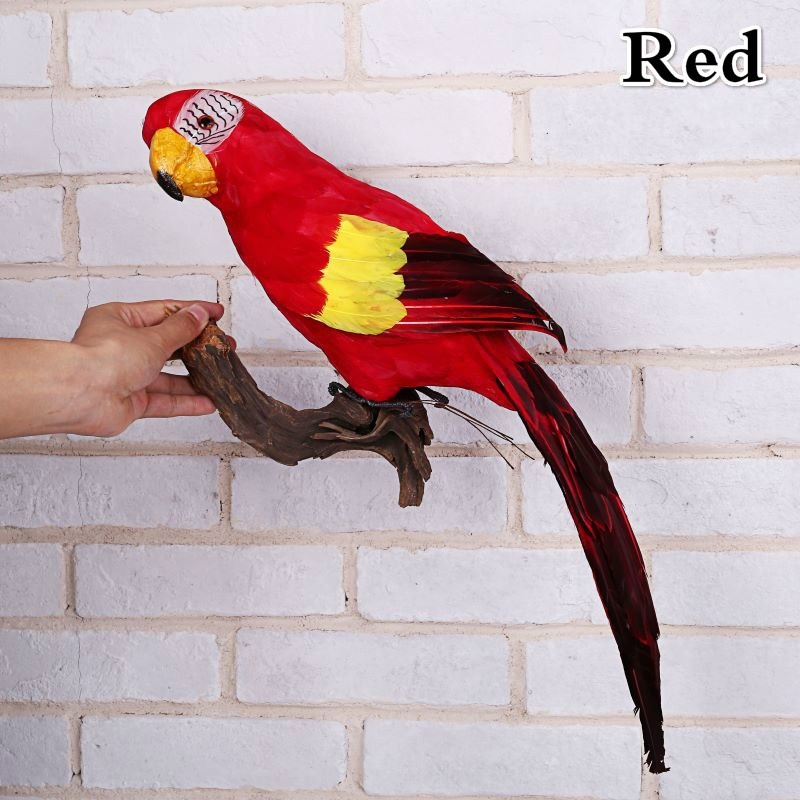 Realistic Fake Parrot Ornament Realistic Fake Parrot Ornament