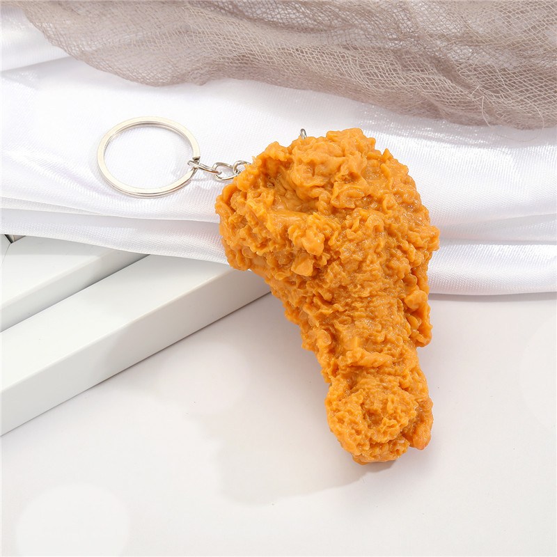 Realistic Fried Chicken Keyring Realistic Fried Chicken Keyring
