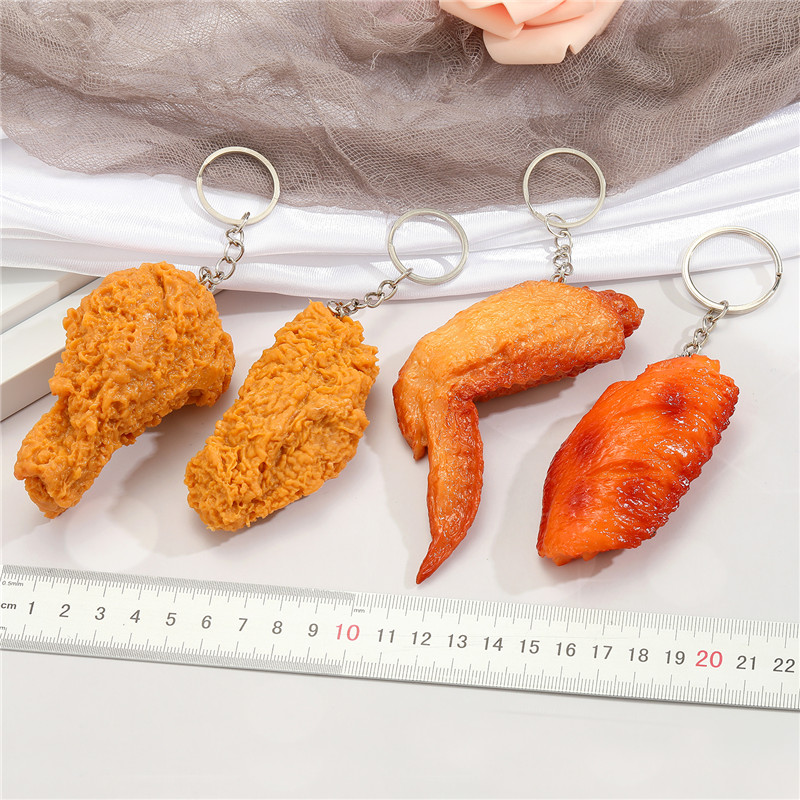 Realistic Fried Chicken Keyring Realistic Fried Chicken Keyring