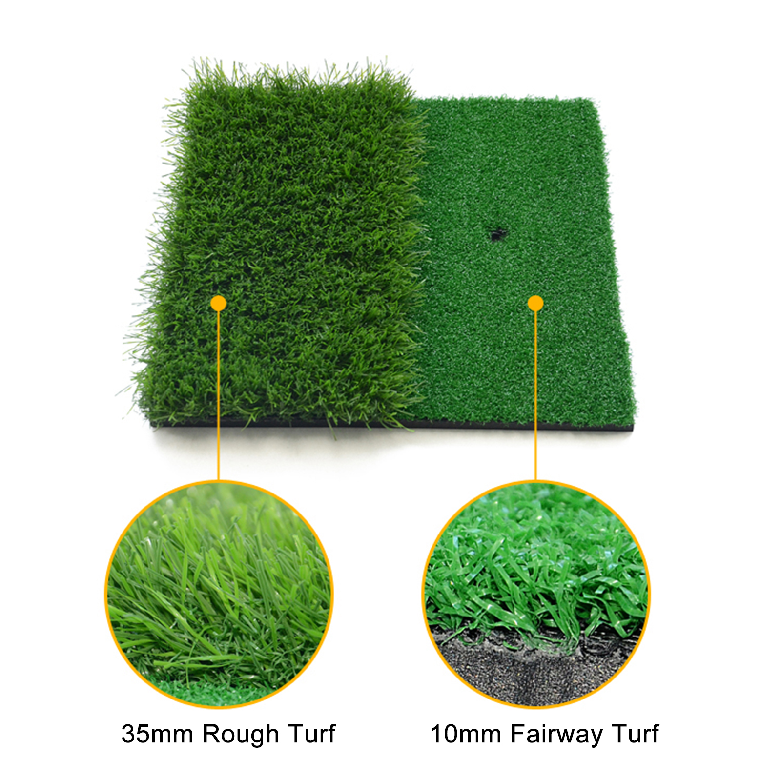 Realistic Grass Turf Golf Mat