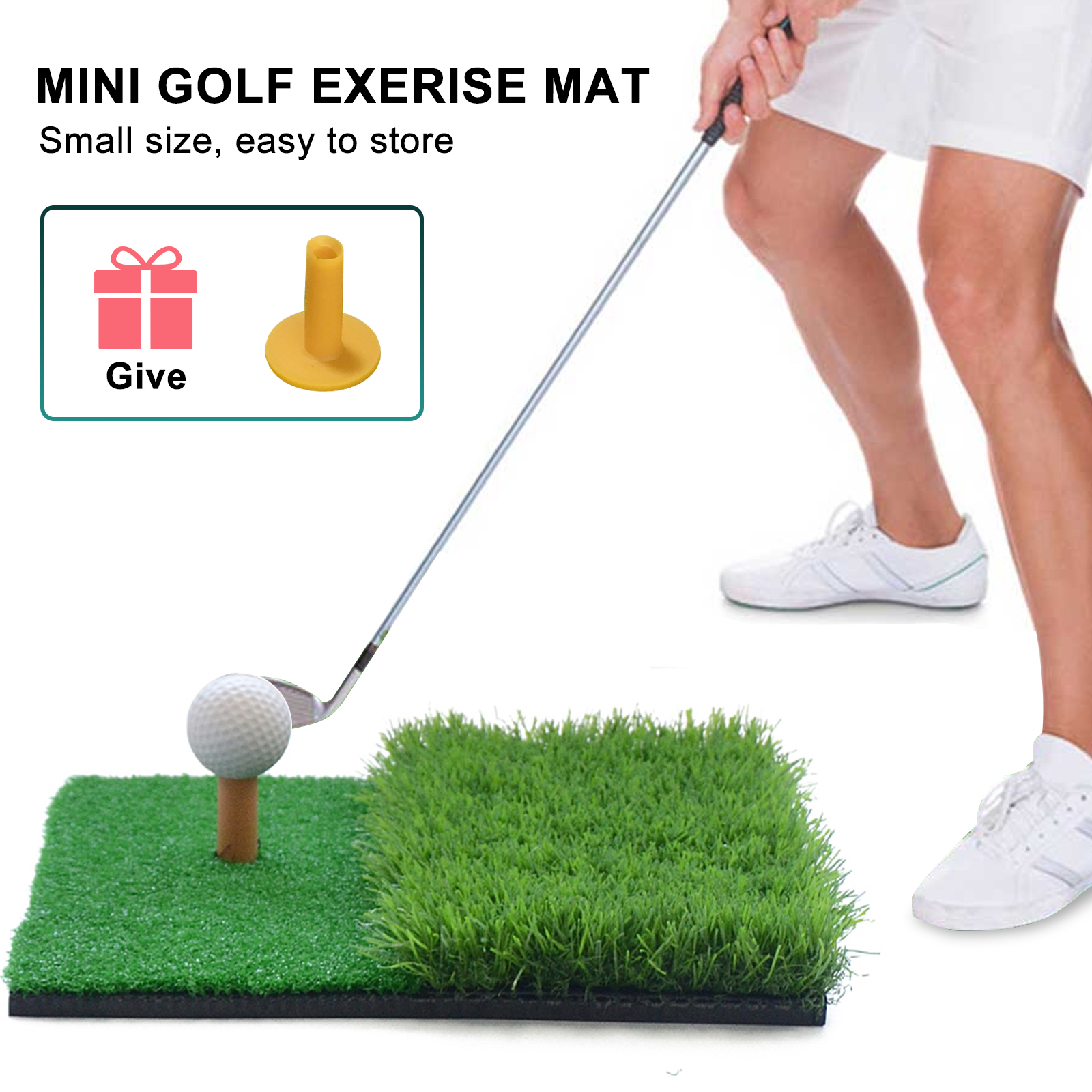 Realistic Grass Turf Golf Mat