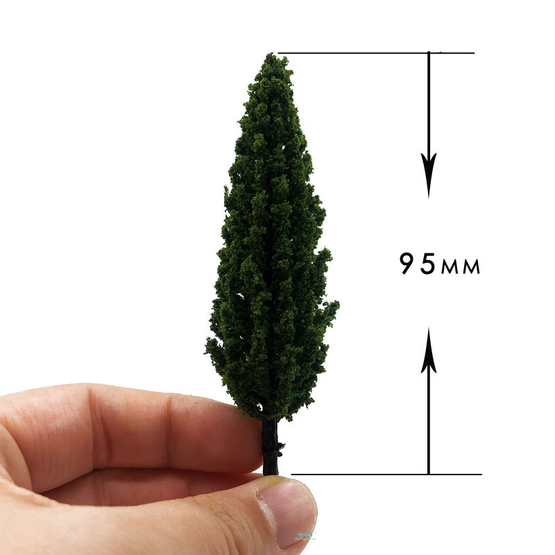 Realistic Miniature Pine Trees (3pcs)