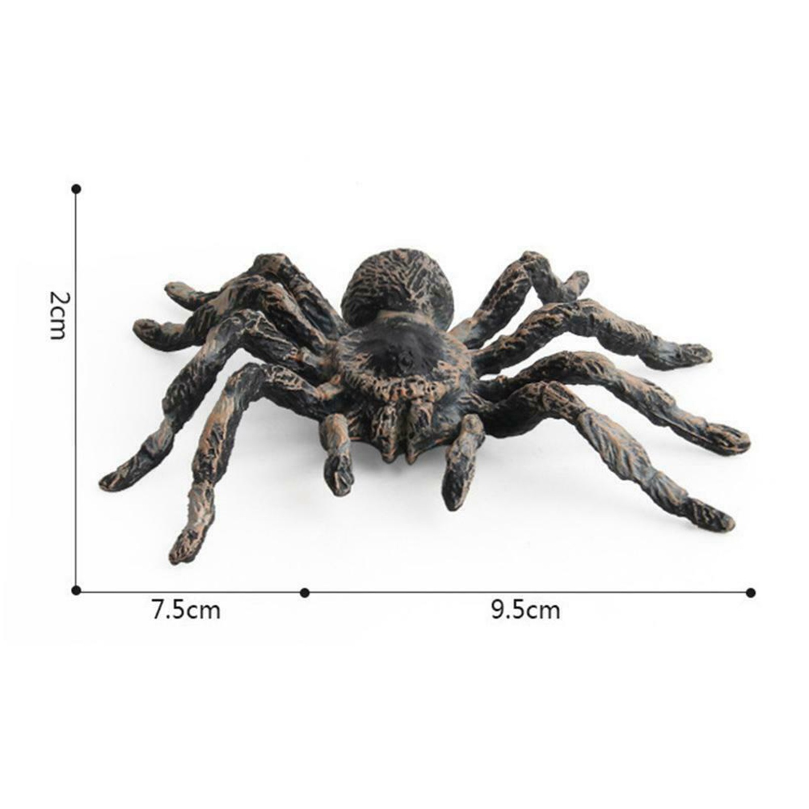 Realistic PVC Fake Tarantulas (2pcs)