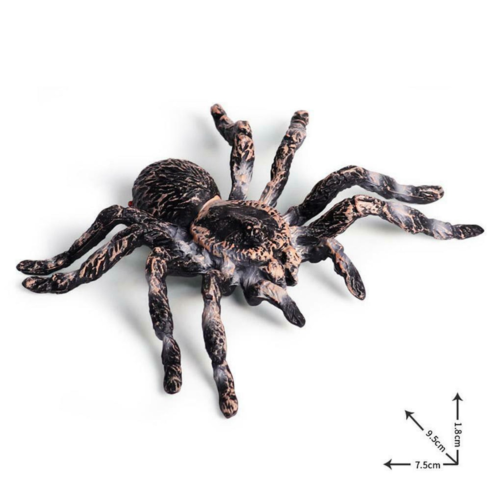 Realistic PVC Fake Tarantulas (2pcs)