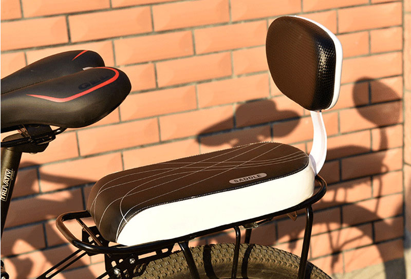 Rear Mounted Kids Bike Seat with Backrest Rear Mounted Kids Bike Seat with Backrest
