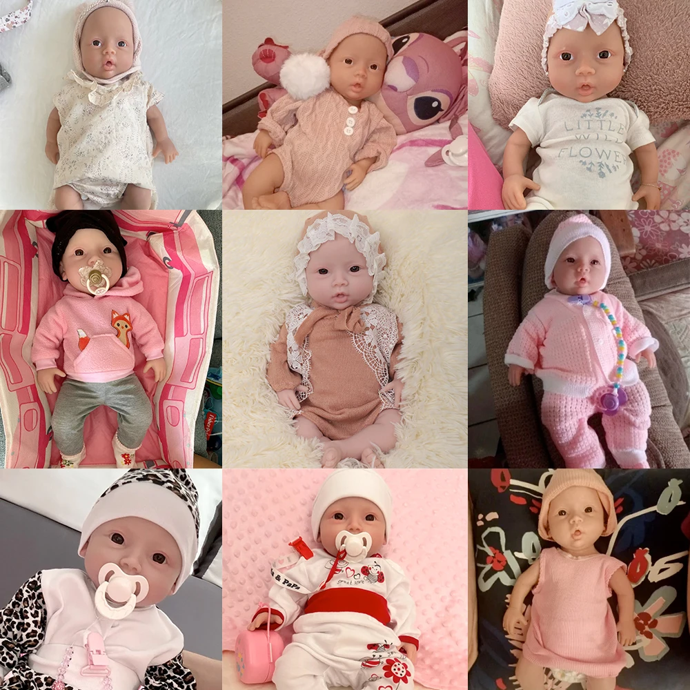 Reborn Dolls Reborn Realistic Silicone Baby Reborn Doll Silicone Reborn Baby Bebe Reborn De Silicone Realista