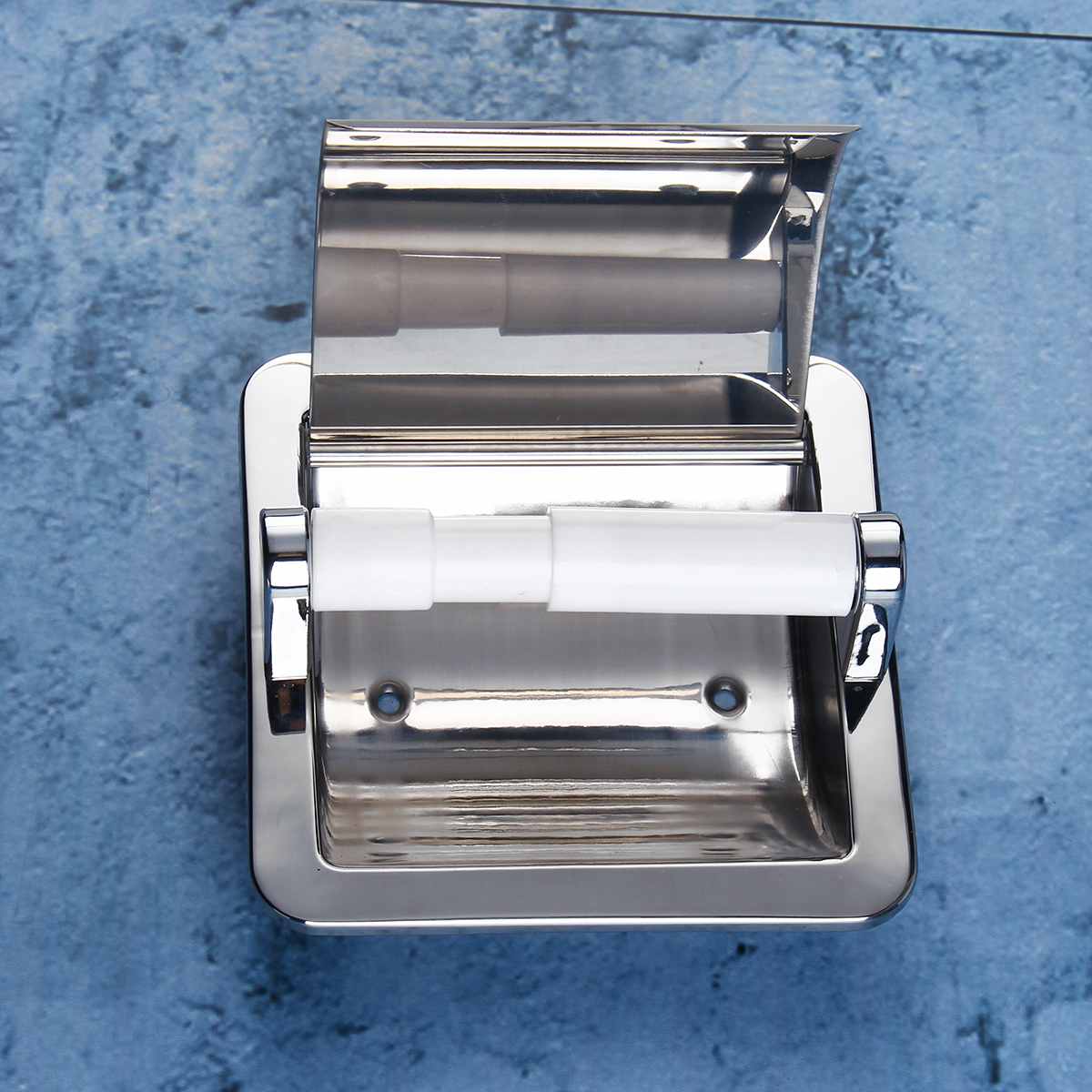 Recessed Toilet Paper Holder Stainless Steel