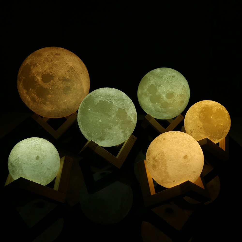 Rechargeable 3D Moon Night Lamp Rechargeable 3D Moon Night Lamp
