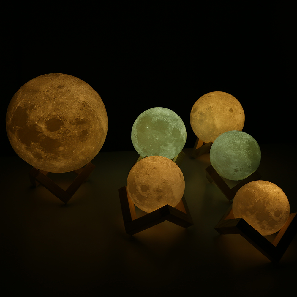 Rechargeable 3D Moon Night Lamp Rechargeable 3D Moon Night Lamp