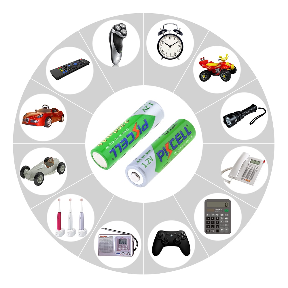 Rechargeable AA Batteries (8 pcs) Rechargeable AA Batteries (8 pcs)
