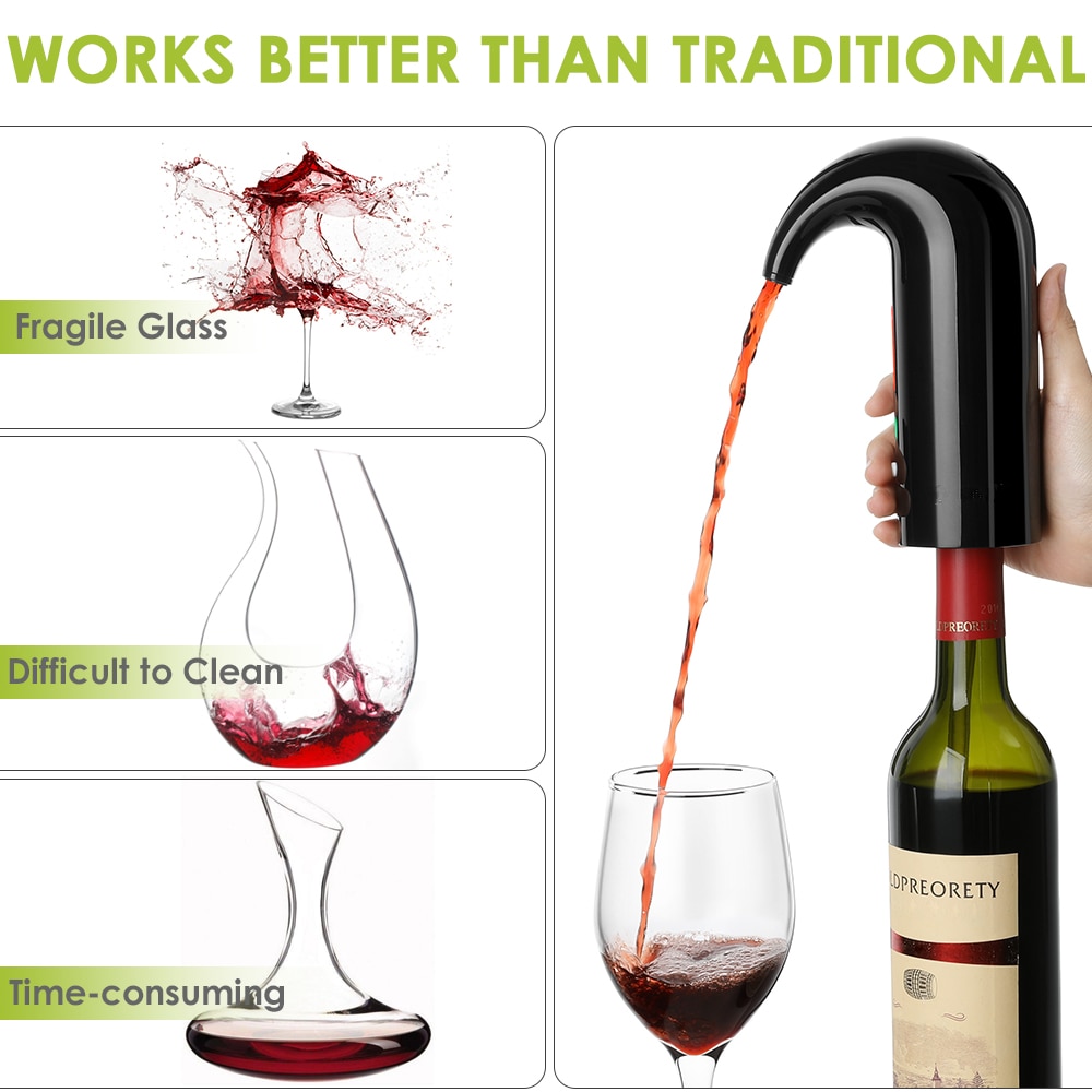 Rechargeable and Portable Automatic Wine Dispenser Rechargeable and Portable Automatic Wine Dispenser