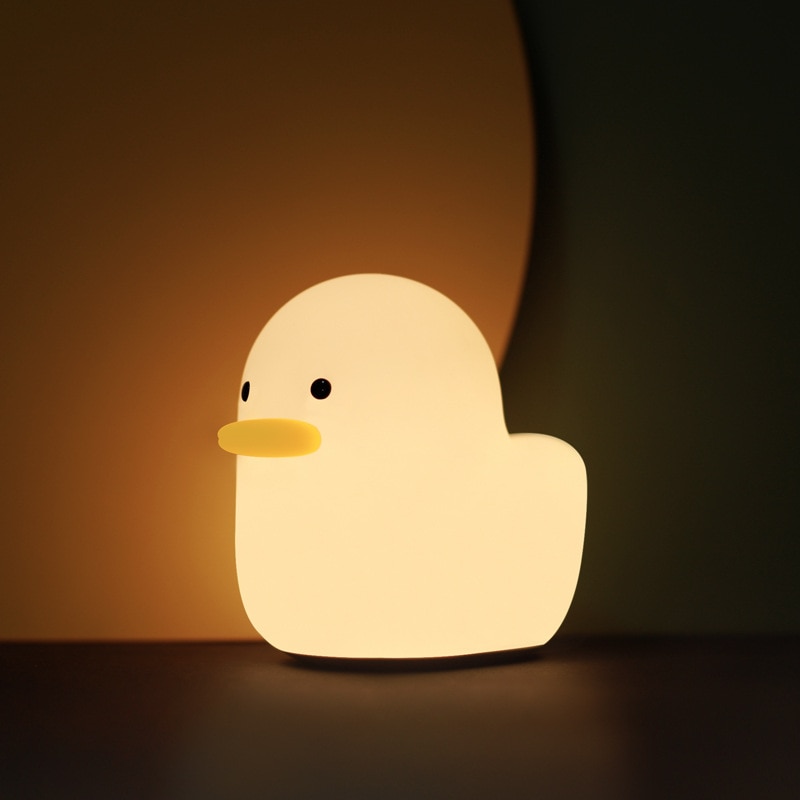Rechargeable Animal LED Light Duck Touch Lamp