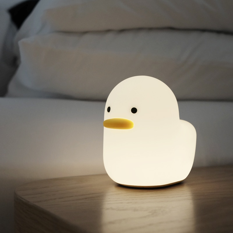 Rechargeable Animal LED Light Duck Touch Lamp