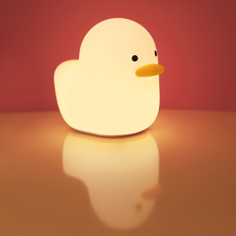 Rechargeable Animal LED Light Duck Touch Lamp