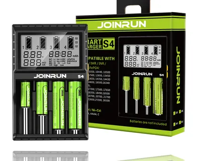 Rechargeable Battery Charger with LCD Screen Rechargeable Battery Charger with LCD Screen