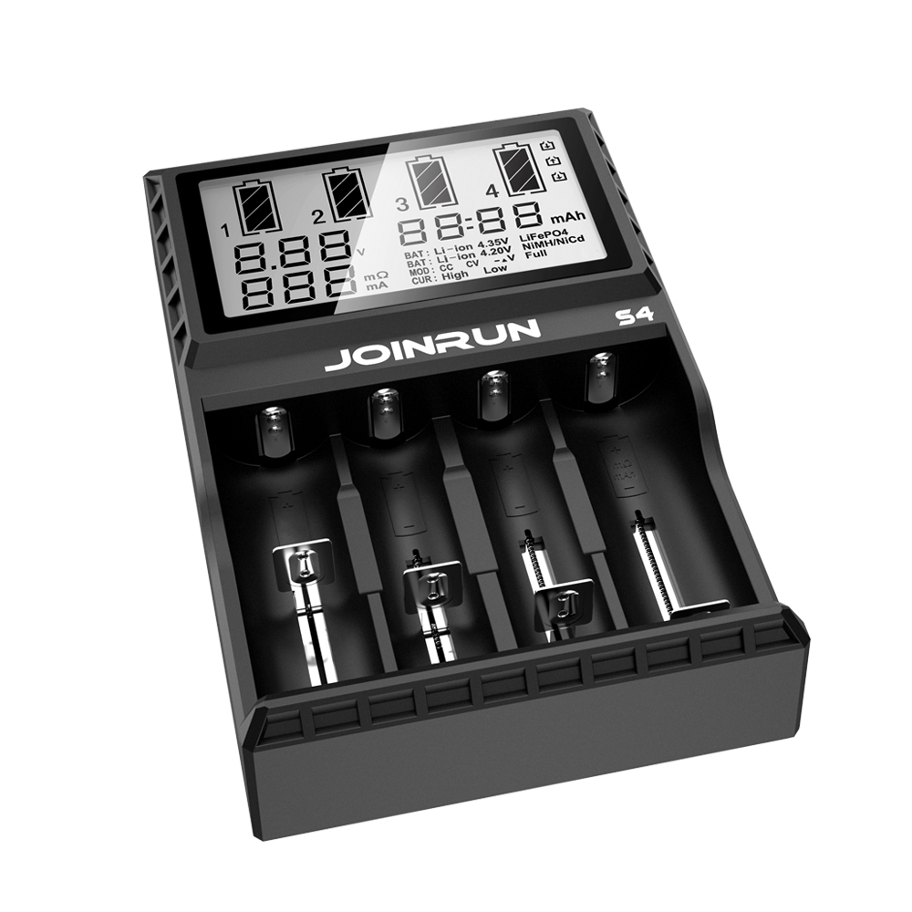 Rechargeable Battery Charger with LCD Screen Rechargeable Battery Charger with LCD Screen