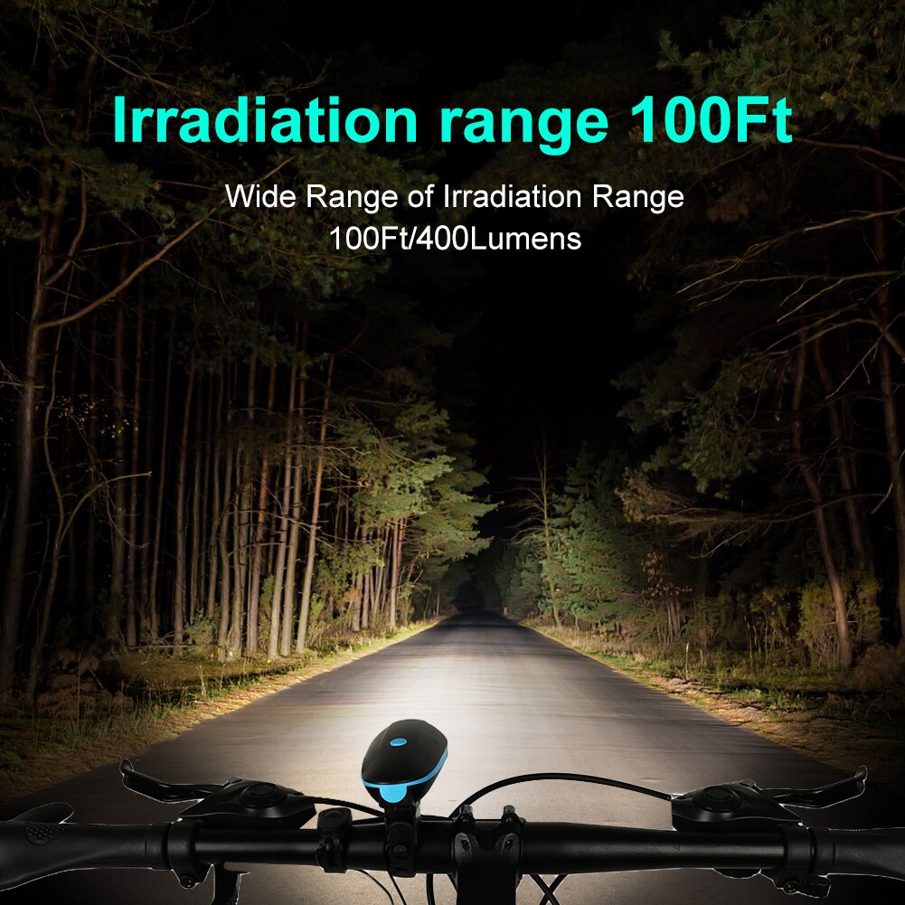 Rechargeable Bicycle Light and Horn Rechargeable Bicycle Light and Horn