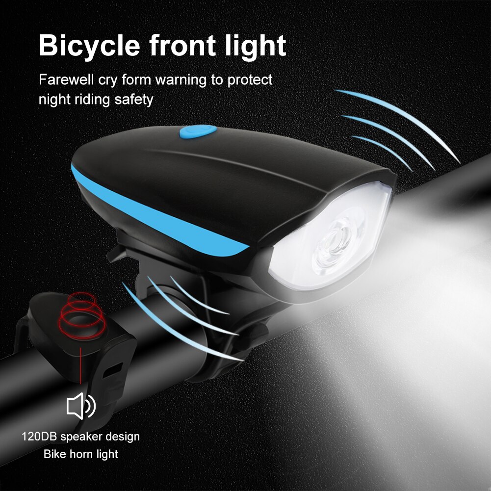 Rechargeable Bicycle Light and Horn Rechargeable Bicycle Light and Horn