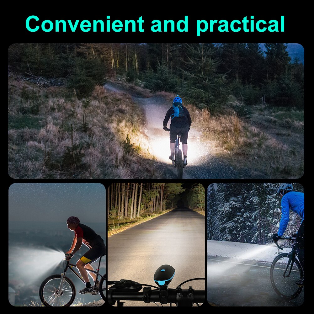 Rechargeable Bicycle Light and Horn Rechargeable Bicycle Light and Horn