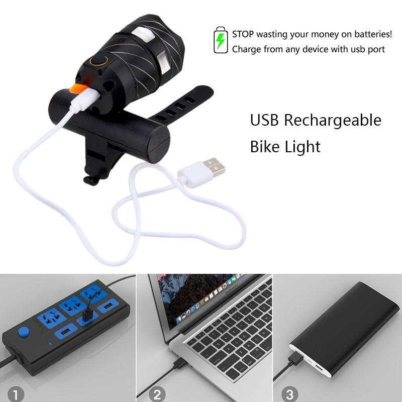 Rechargeable Bicycle Lights LED Lamp Rechargeable Bicycle Lights LED Lamp