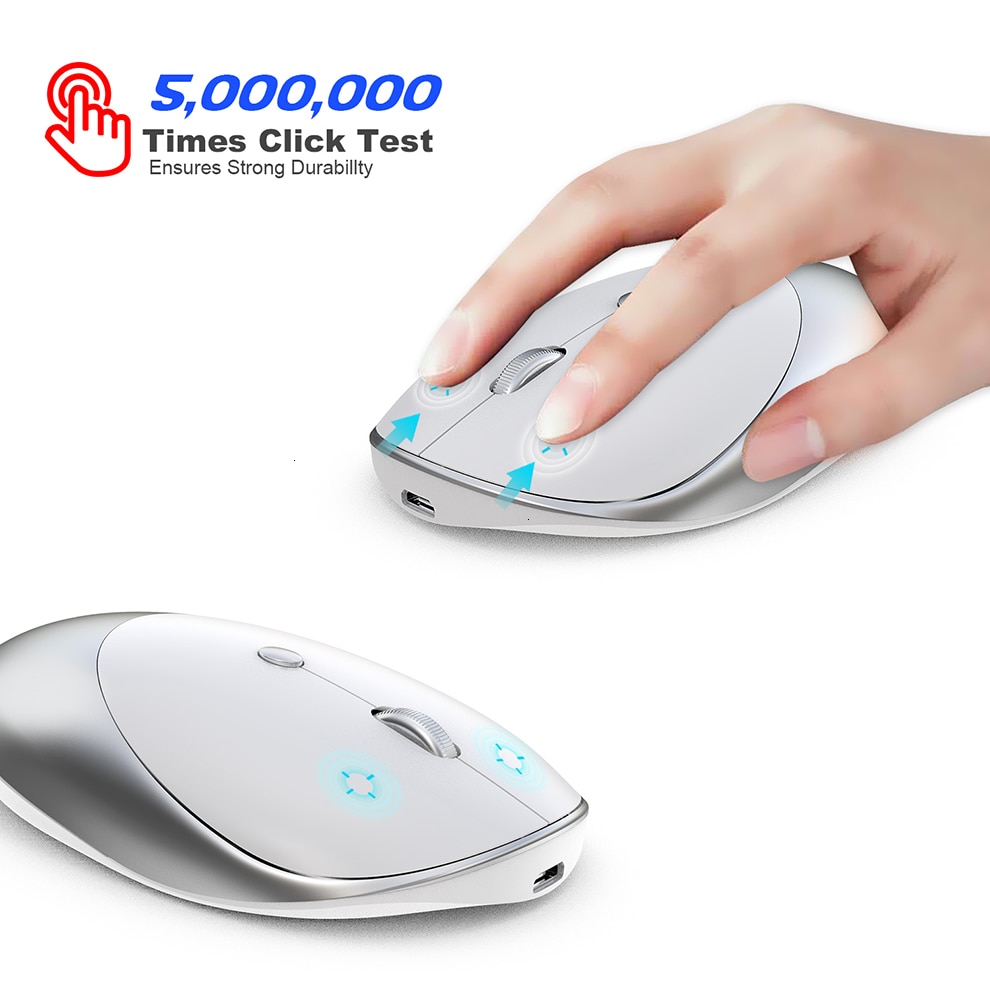 Rechargeable Bluetooth Mouse Wireless Device Rechargeable Bluetooth Mouse Wireless Device