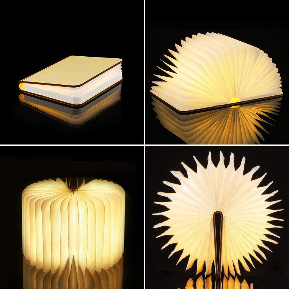 Rechargeable Book LED Lamp Decor USB Night Light Rechargeable Book LED Lamp Decor USB Night Light