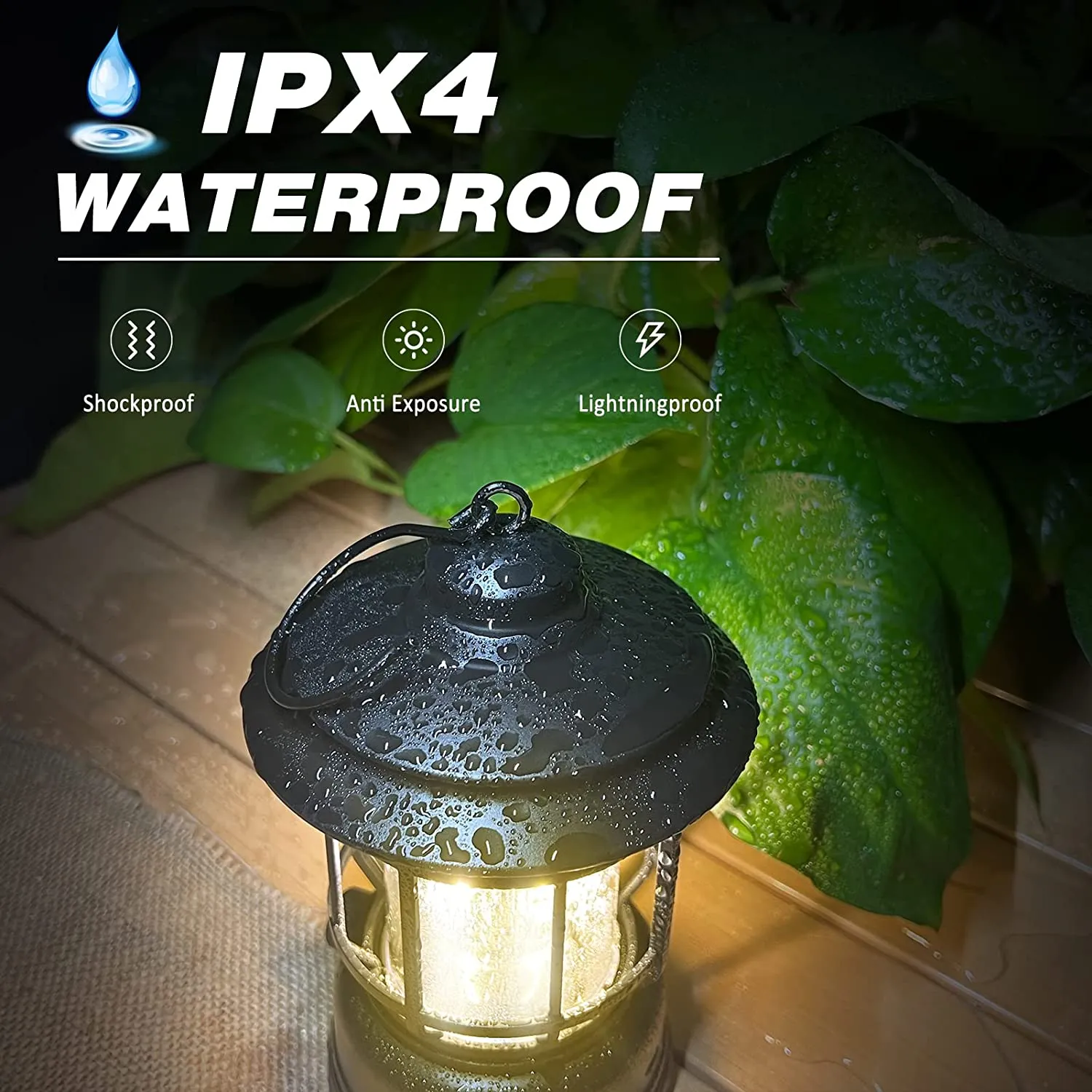 Rechargeable Camping Lantern Stepless Dimming COB Portable Waterproof for Hiking Fishing Emergency Home Power Outages Rechargeable Camping Lantern Stepless Dimming COB Portable Waterproof for Hiking Fishing Emergency Home Power Outages
