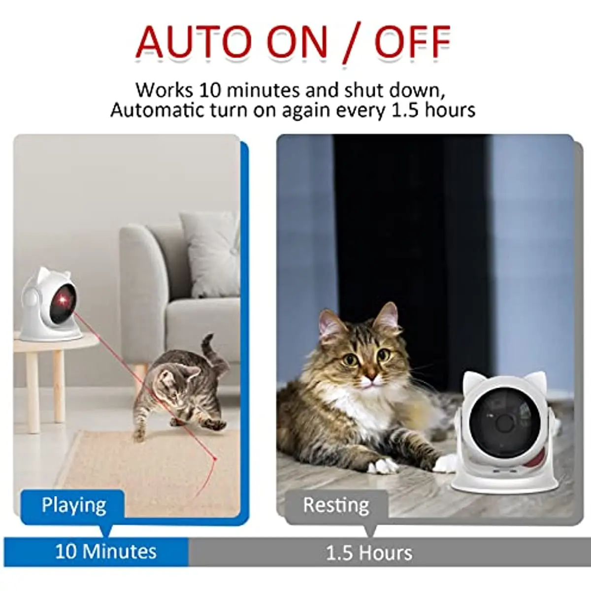 Rechargeable Cat Laser Pointer Interactive Toy Rechargeable Cat Laser Pointer Interactive Toy