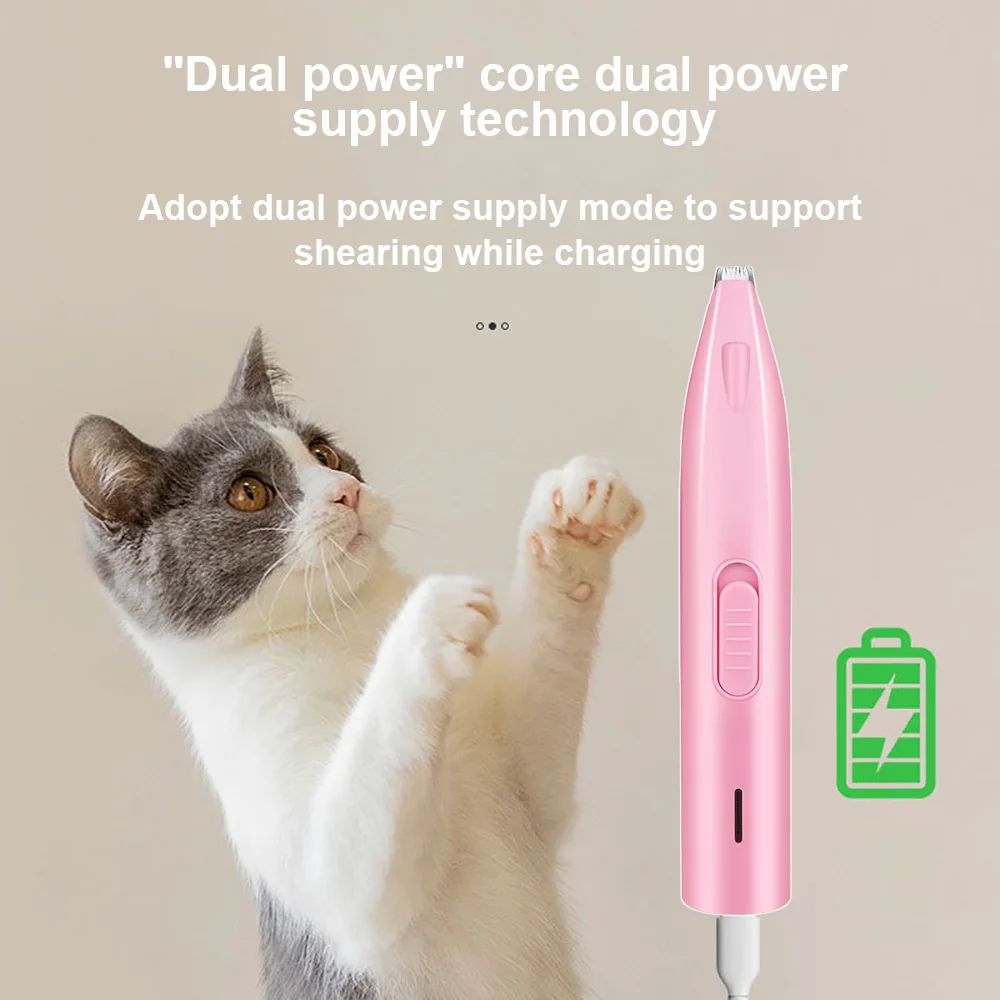 Rechargeable Dog Hair Trimmer Electric Dog Cutter Professional Pet Foot Hair Trimmer Cat Grooming Hairdresser Scissors Rechargeable Dog Hair Trimmer Electric Dog Cutter Professional Pet Foot Hair Trimmer Cat Grooming Hairdresser Scissors