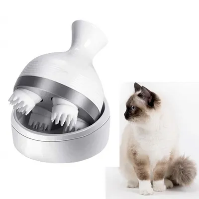Rechargeable Electric Cat Head Massager