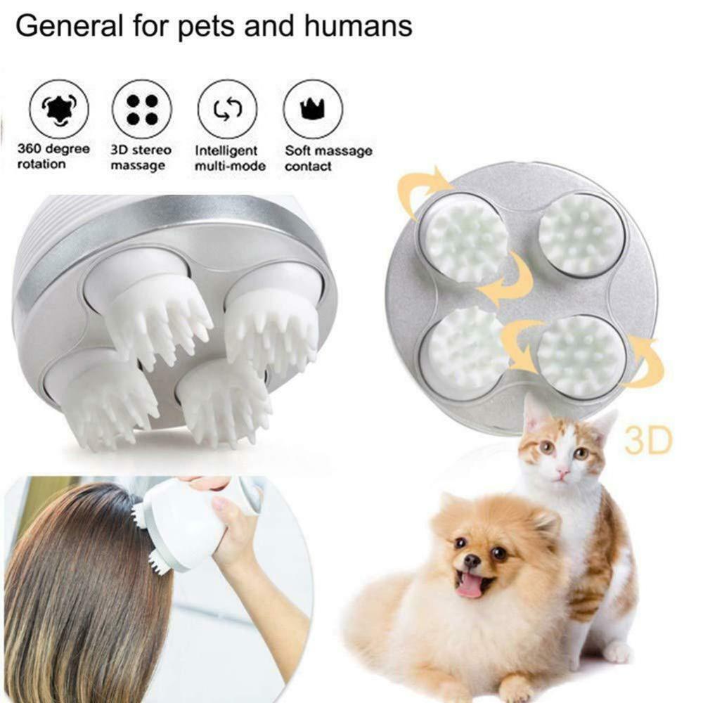 Rechargeable Electric Cat Head Massager