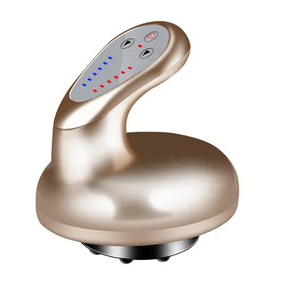 Rechargeable Electric Cupping Massage Guasha Scraping EMS Body Massager Vacuum Cans Suction Cup IR Heating Rechargeable Electric Cupping Massage Guasha Scraping EMS Body Massager Vacuum Cans Suction Cup IR Heating