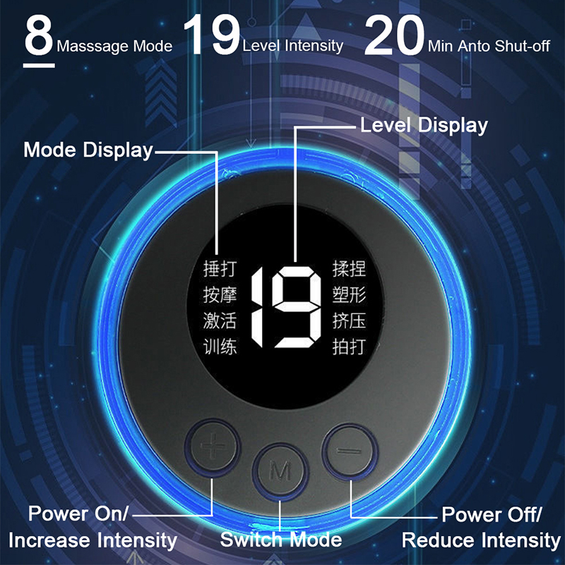 Rechargeable Electric EMS Foot Massager Pad Portable Foldable Massage Mat Muscle Stimulation Improve Blood Circulation Rechargeable Electric EMS Foot Massager Pad Portable Foldable Massage Mat Muscle Stimulation Improve Blood Circulation