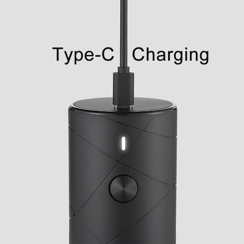 Rechargeable Electric Grinder Pepper Seasonings Spices Grain Mill Salt Shaker LED Light 6 Modes Kitchen Cooking Tool Rechargeable Electric Grinder Pepper Seasonings Spices Grain Mill Salt Shaker LED Light 6 Modes Kitchen Cooking Tool
