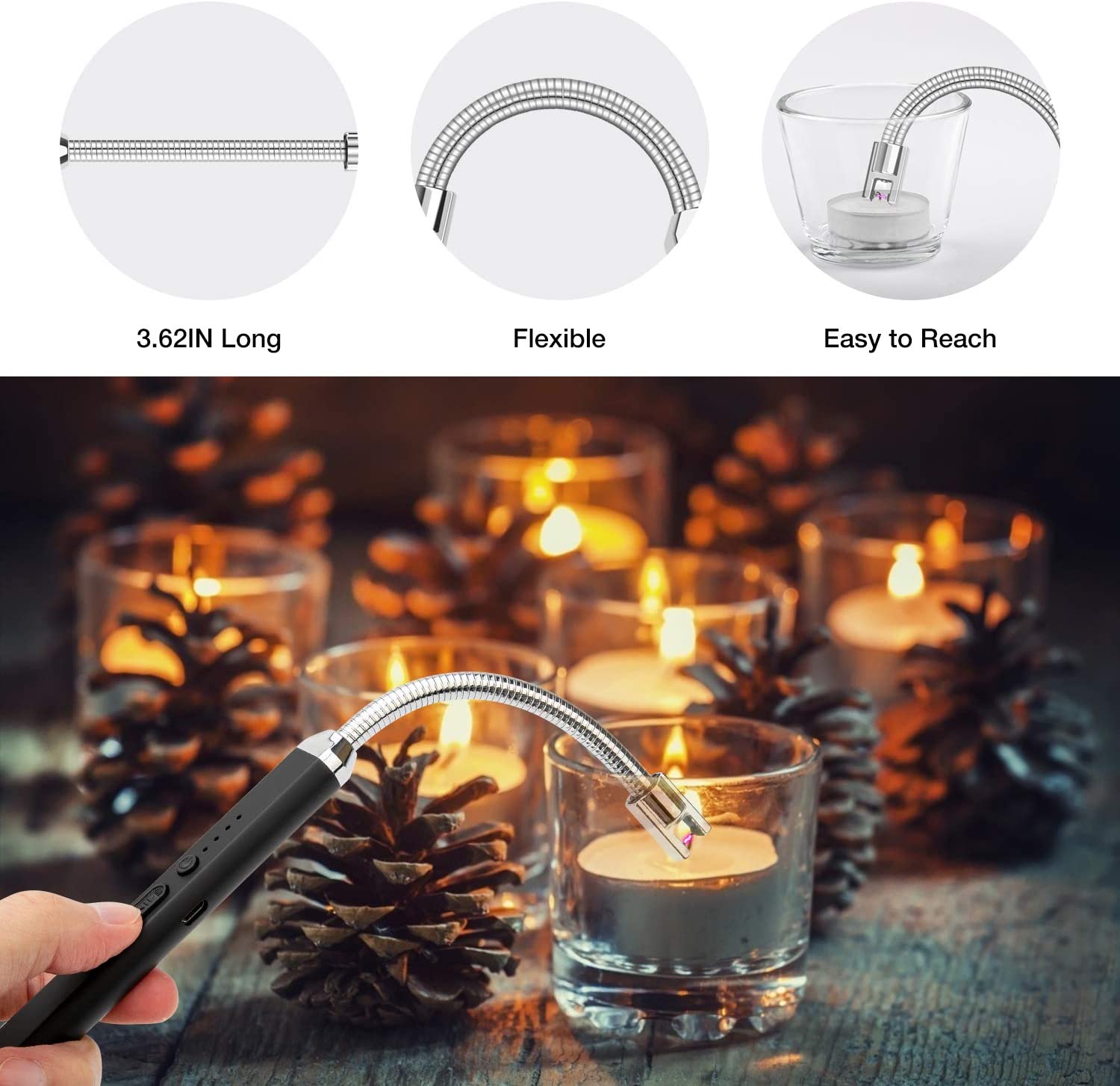 Rechargeable Electric USB Candle Lighter Rechargeable Electric USB Candle Lighter